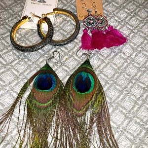 Fun colorful earrings!